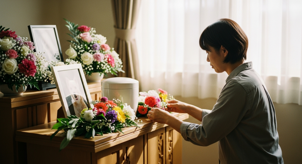 ペットを華やかに見送るお花の選び方、色と種類と花言葉