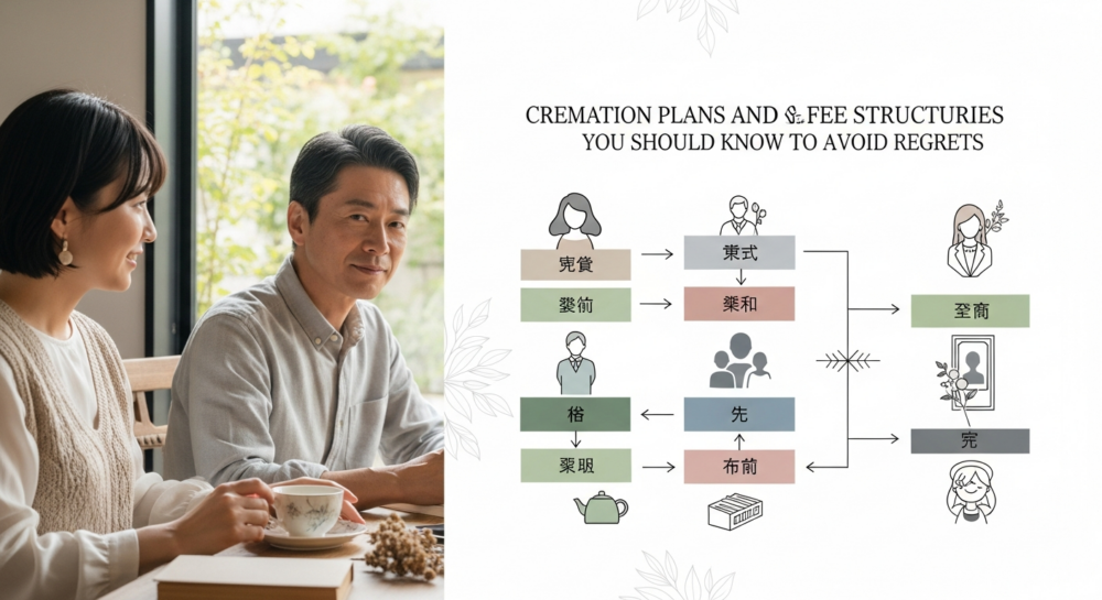 後悔しないために知っておきたい火葬プランと料金体系