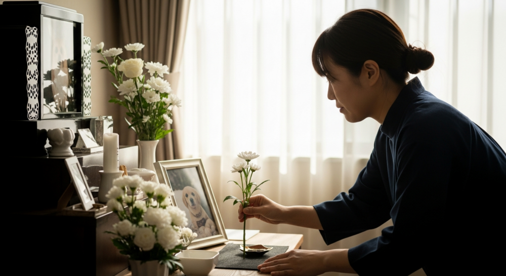 1. 最愛のペットが亡くなったら、火葬までの安置方法とメモリアル業者の選び方