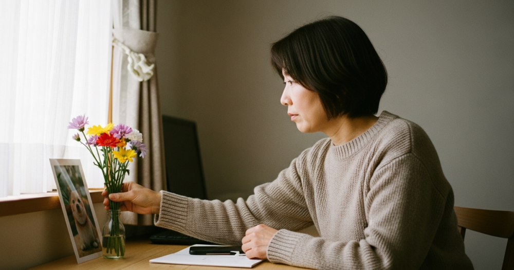 犬の葬儀で花を選ぶとき、色と花言葉で意味が大きく変わるとわかる