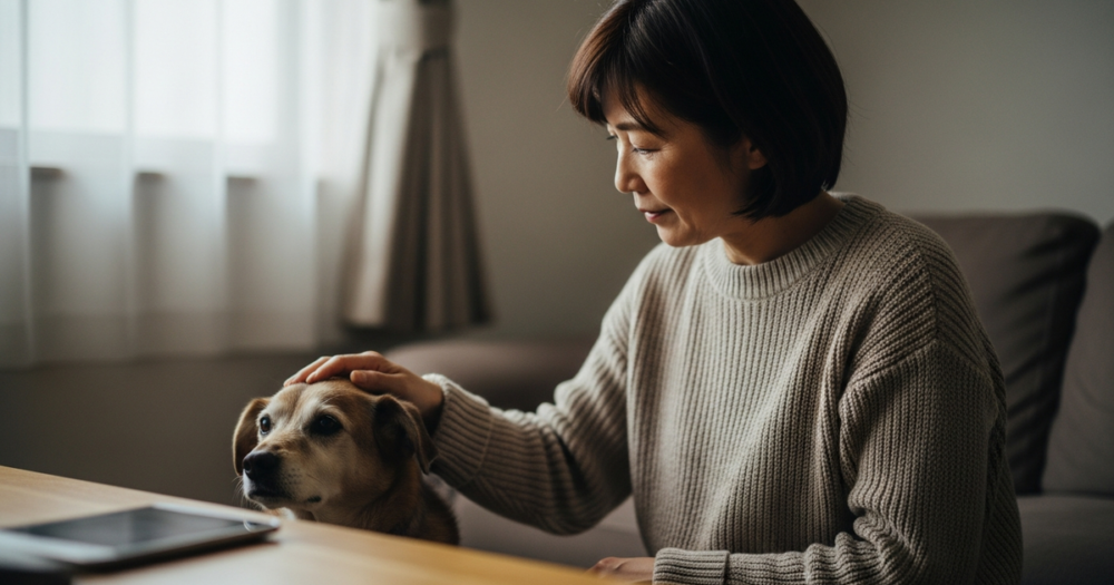 ペットの老衰は、気づいたときにはすでに進んでいる