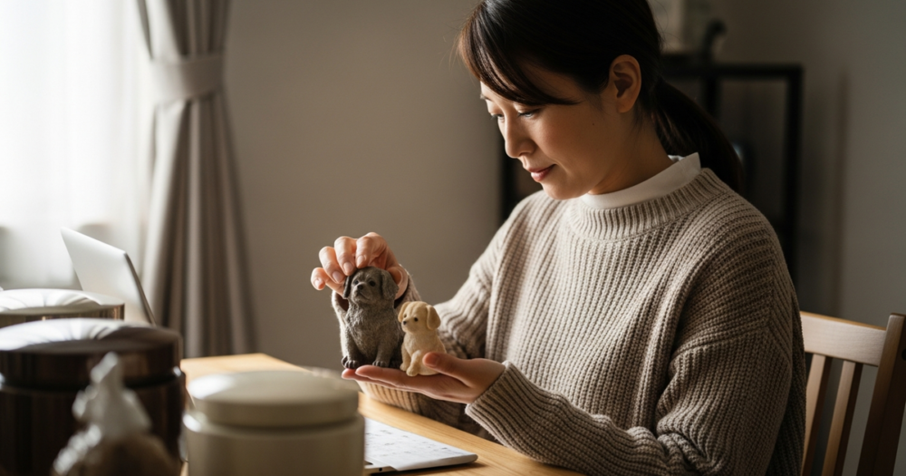 サイズを間違えると、あの子の骨が入りきらないことがある