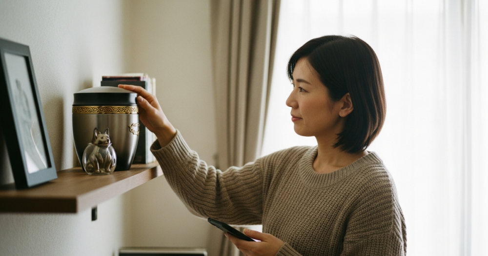 ペット 骨壺 おしゃれの解説イメージ