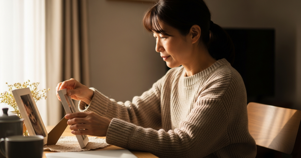 ペットの写真を飾ろうとして「なんかダサい」で終わってしまう部屋がある