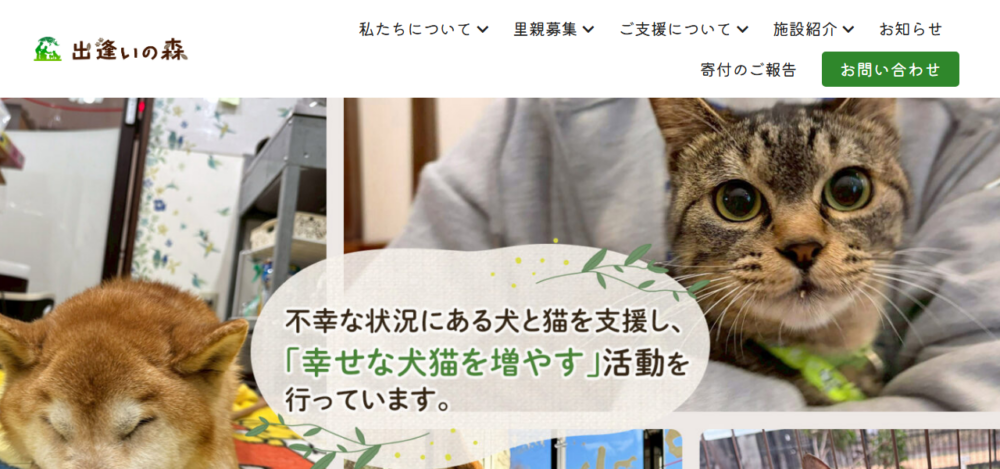 出逢いの森の公式サイト