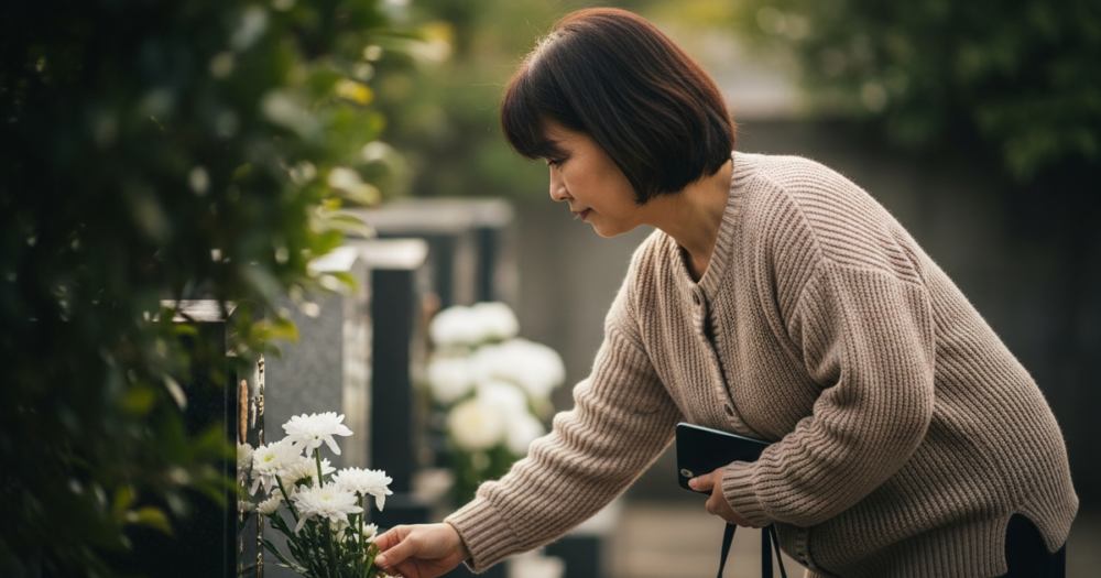 命日が来るたびに「何もできなかった」と感じているなら、それには理由がある