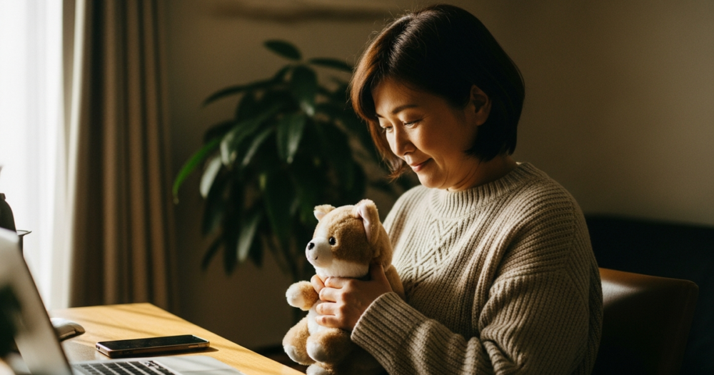 ペットロスでぬいぐるみを求めるのは、弱さではなく本能的な反応だ