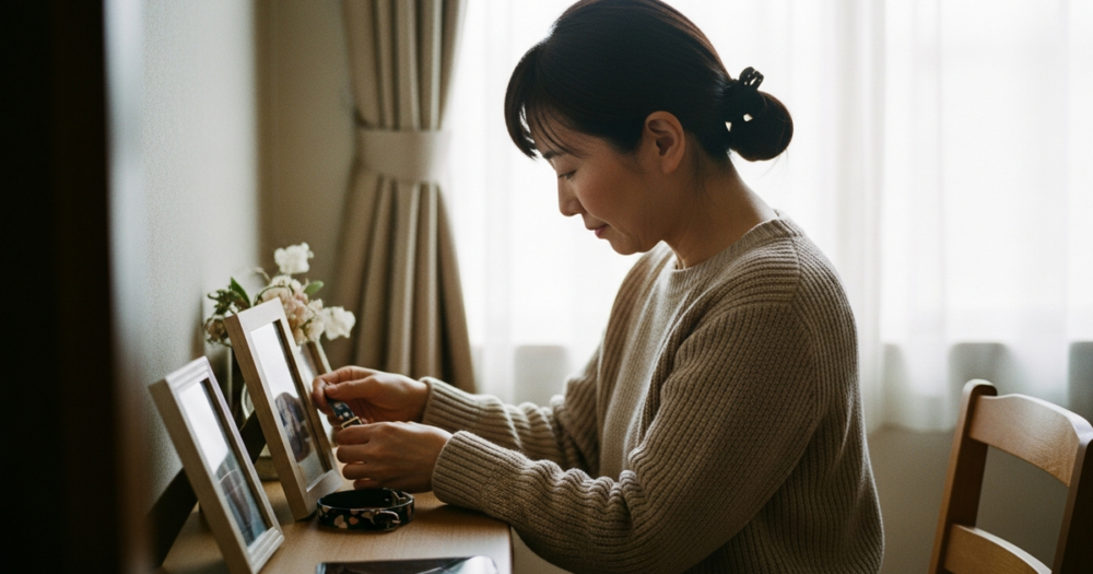亡くなったペットの物が捨てられないまま時間が経つと、何が起きてくるか